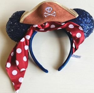 Tokyo Disney limited edition 2020 pirate mickey mouse headband ears